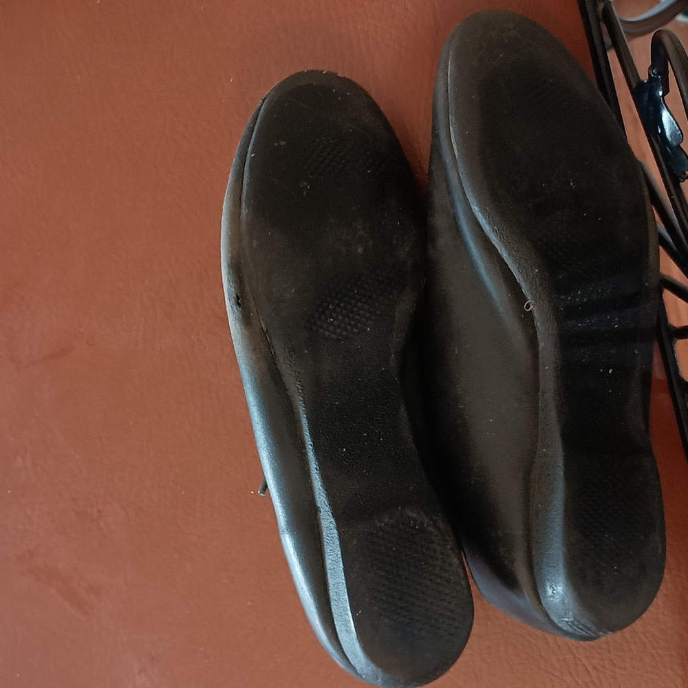 Capezio black leather women's shoes, approx size 6 - Picture 6 of 6